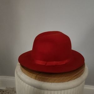 Red Wool hat
